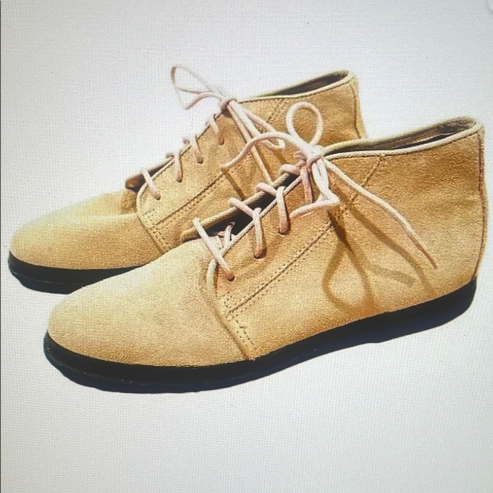 Tan Suede Ankle Boots